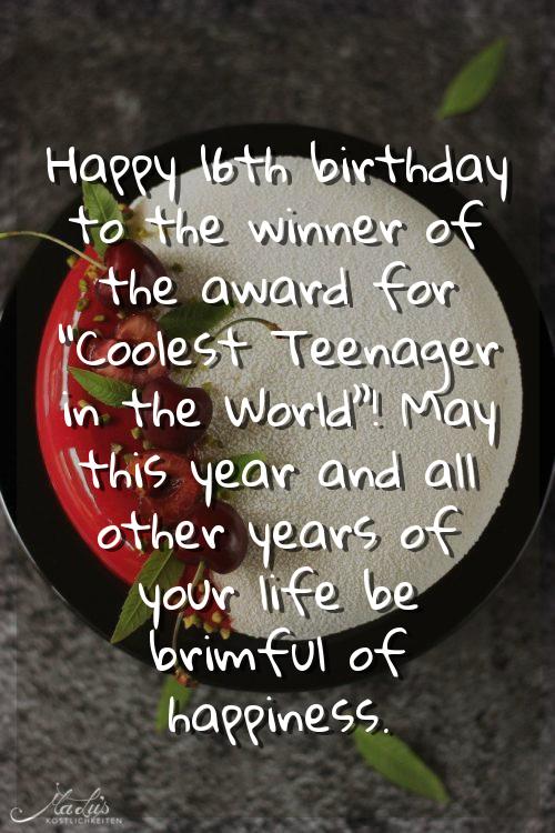 birthday wishes for teenage son
